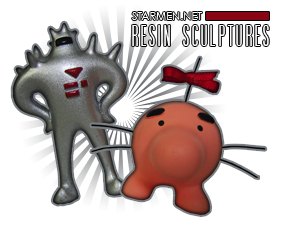 SMN Resin Sculptures